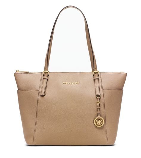 michael michael kors jet set large saffiano shoulder bag|jet set travel large saffiano.